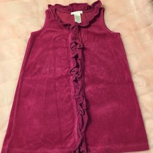Janie and Jack Raspberry Pink Terry Swim Cover-up